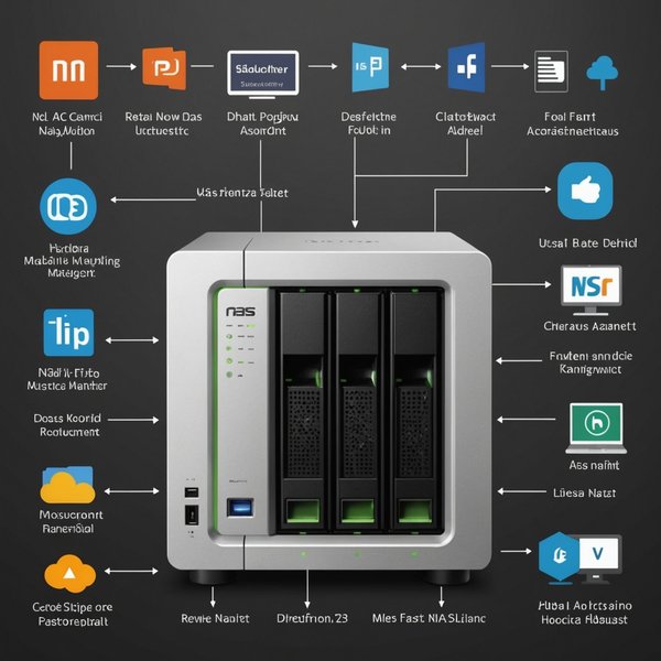 Comment configurer un NAS pour la gestion de fichiers multimédias ?